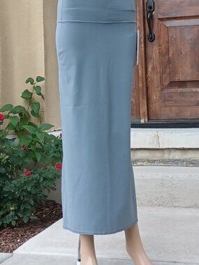 Gray Long Skirt by Lululemon (Nulu Slim Fit High Rise Maxi Skirt), XS, NWT